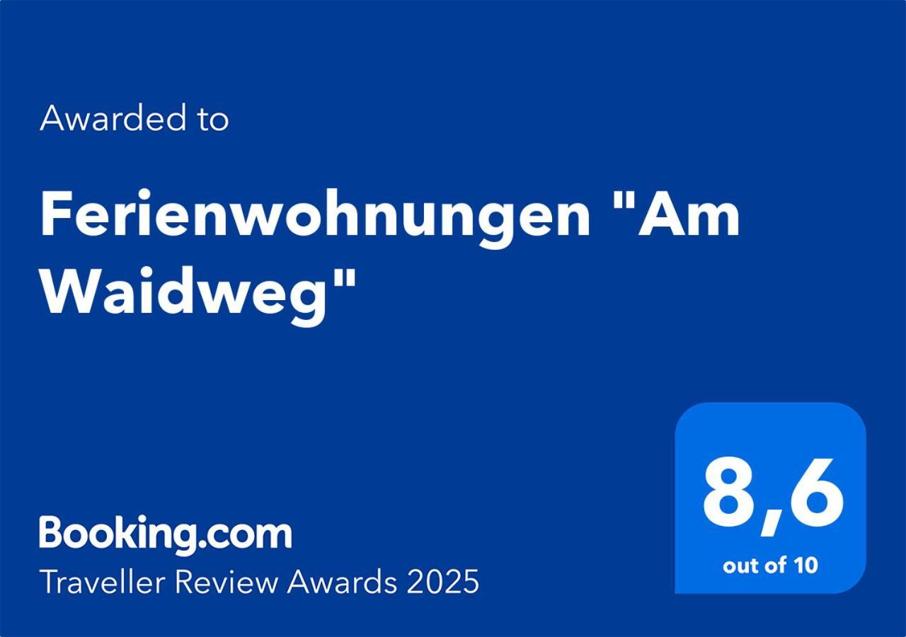 Ferienwohnungen "Am Waidweg" Бад-Лангензальца Экстерьер фото
